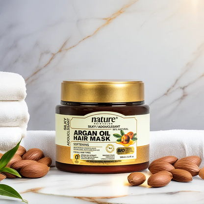 Soin Nourrissant à l’Huile d’Argan shampoing + Masque 300 ml